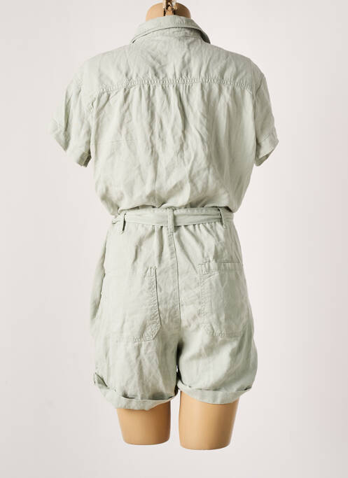 Salopetă scurtă verde TEDDY SMITH femeie