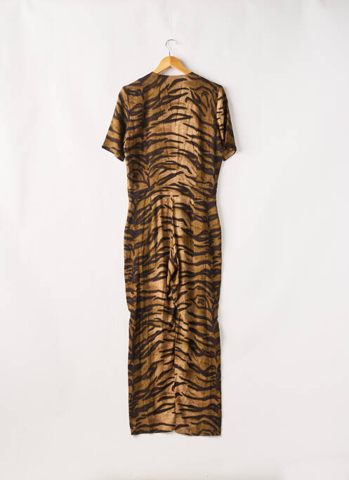 Salopetă-pantalon maro SCHOOL RAG femeie