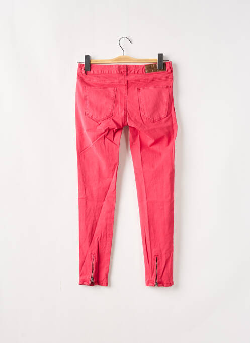 Pantalon 7/8 elasticitate talie joasă roz LOLA ESPELETA femme