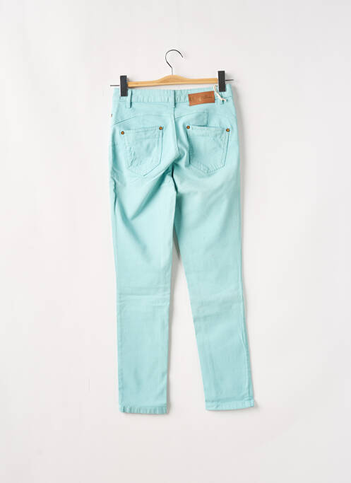 Pantalon slim albastru LOLA ESPELETA femeie