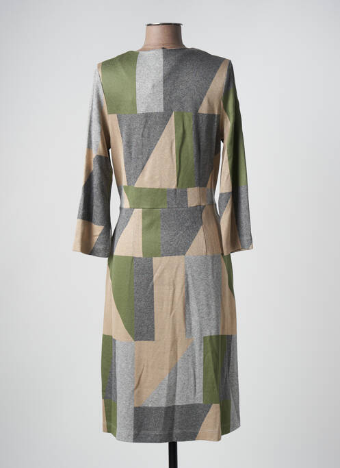 Rochie midi gri MARIA BELLENTANI femeie