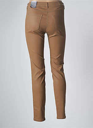 Pantalon slim elasticitate mărime normală maro TONI femeie
