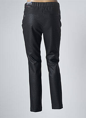 Pantalon slim talie elastică mărime normală negru TONI femeie