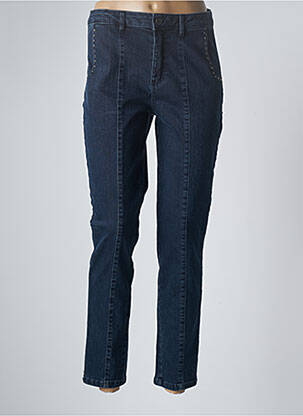 Blugi cu croială slim albastru FUEGO WOMAN femeie