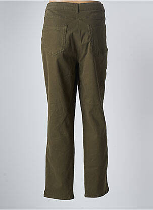 Pantalon slim elasticitate mărime normală verde FUEGO WOMAN femeie