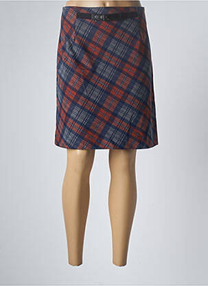 Fustă midi portocaliu LOLESFILLES femeie