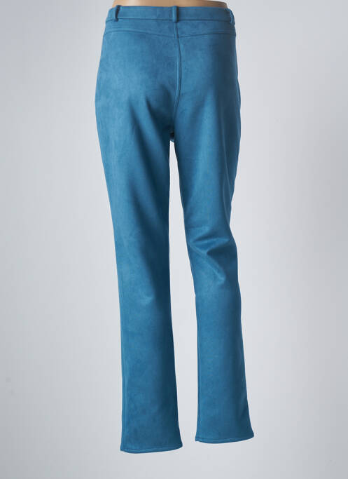 Pantalon slim albastru GEVANA femeie