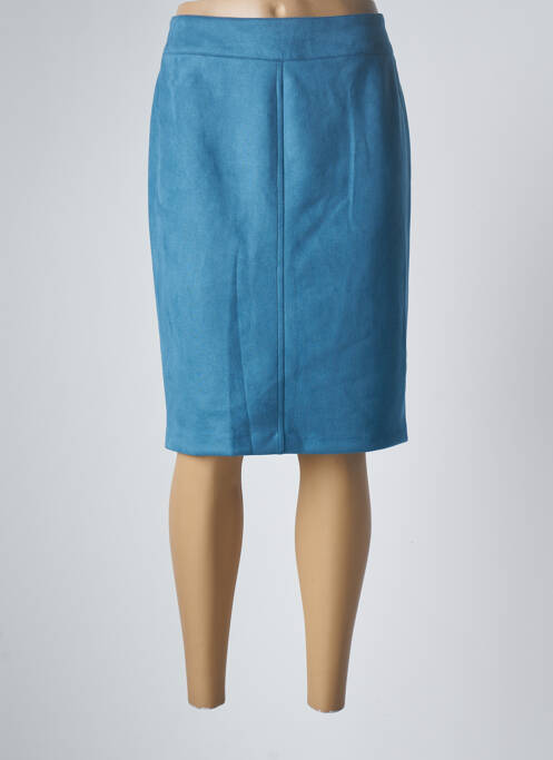 Fustă midi albastru GEVANA femeie