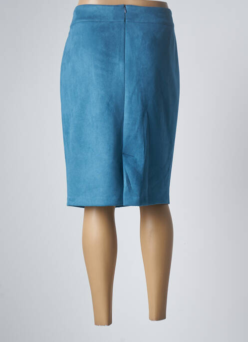 Fustă midi albastru GEVANA femeie