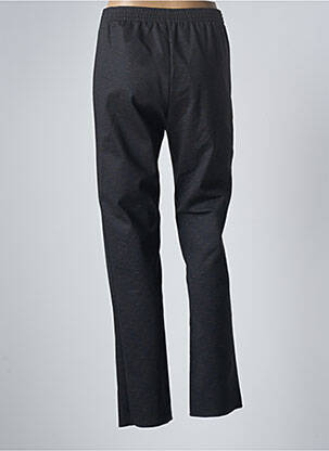 Pantalon drept elasticitate talie înaltă negru GEVANA femeie