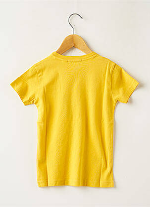 Tricou elasticitate mâneci scurte galben FRENCH DISORDER copil