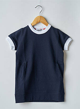 Rochie midi albastru FRENCH DISORDER fată