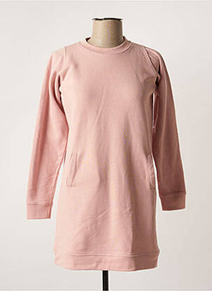 Rochie pulover roz FRENCH DISORDER fată