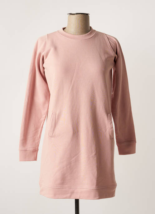 Rochie pulover roz FRENCH DISORDER fată