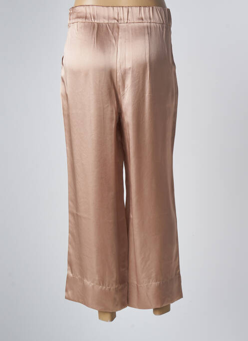 Pantalon larg bej SANFASON femeie