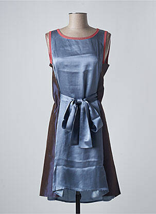 Rochie midi gri SANFASON femeie