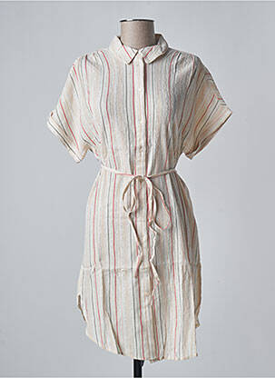 Rochie scurtă bej VILA femeie