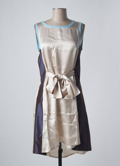 Rochie midi bej SANFASON femeie