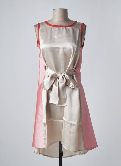 Rochie midi bej SANFASON femeie