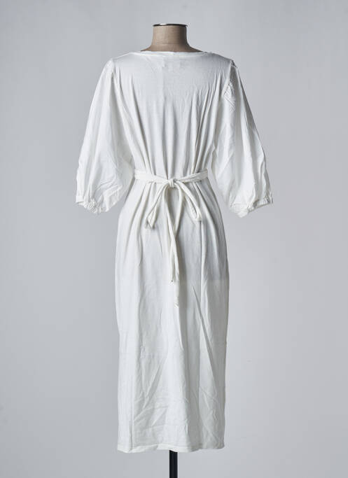 Rochie lungă alb SANFASON femeie