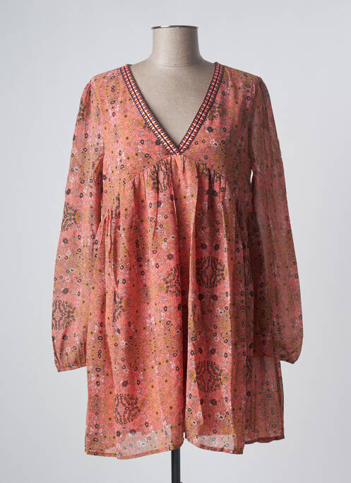 Tunică mâneci lungi portocaliu VILA femeie