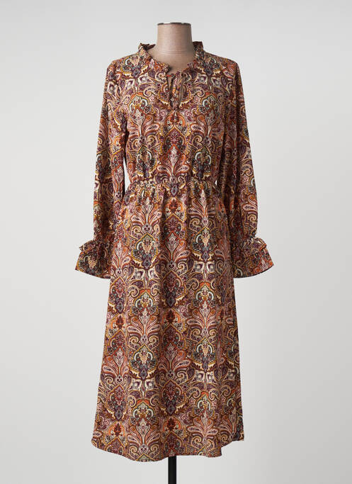 Rochie midi maro JDY femeie