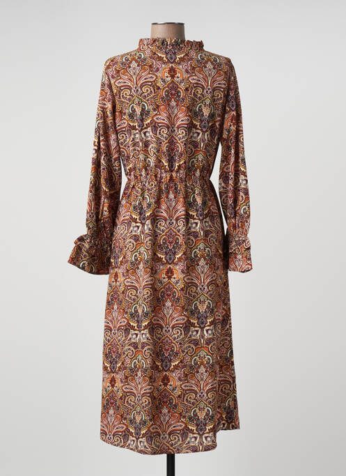 Rochie midi maro JDY femeie