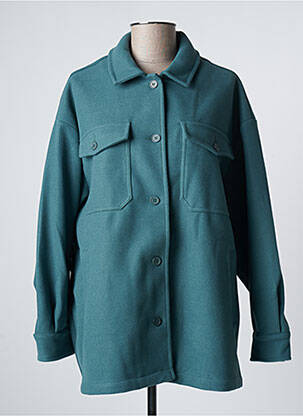 Jachete casual croială dreaptă verde COMPAÑIA FANTASTICA femeie