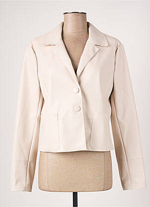 Geci din piele ecologică bej TUZZI femeie