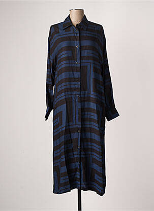 Rochie lungă albastru KAFFE femeie