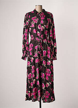 Rochie lungă negru KAFFE femeie