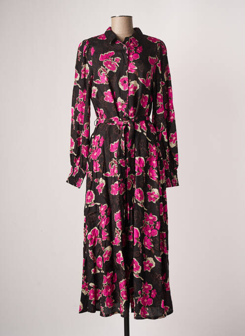 Rochie lungă negru KAFFE femeie