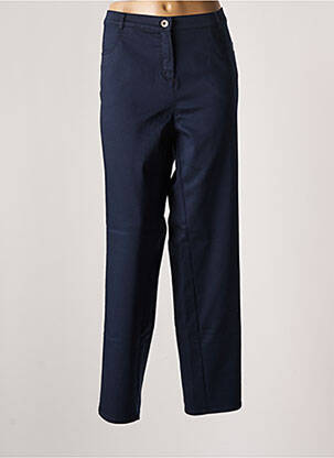 Pantalon slim albastru FRANK WALDER femeie