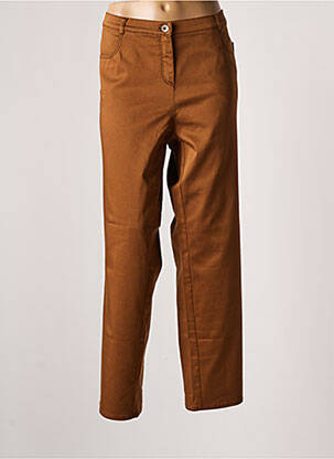 Pantalon slim maro FRANK WALDER femeie