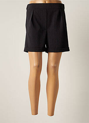 Șort negru EMABLUES femeie