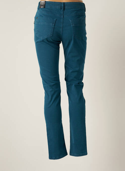 Pantalon slim albastru JENSEN femeie
