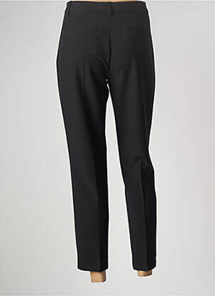 Pantalon chino țesătură poplin mărime normală negru JENSEN femeie