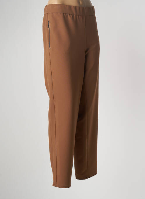 Pantalon slim maro FRANK WALDER femeie