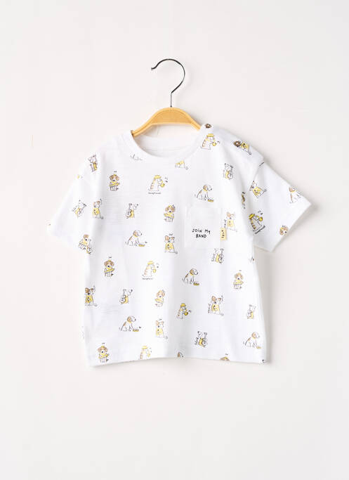 Tricou alb MAYORAL băiat