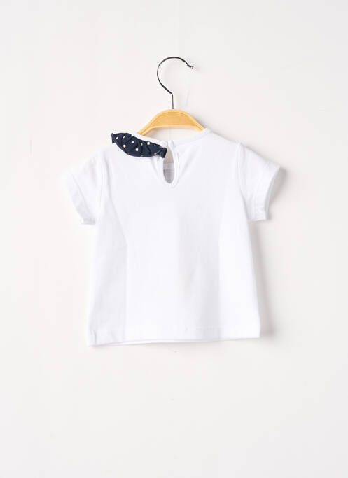 Top alb WEEK END A LA MER fată