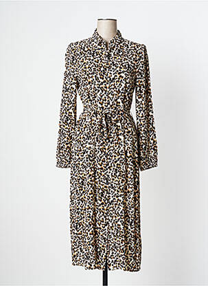 Rochie midi bej ICHI femeie