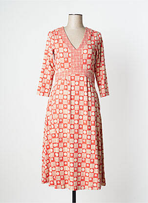 Rochie lungă roșu WHITE STUFF femeie