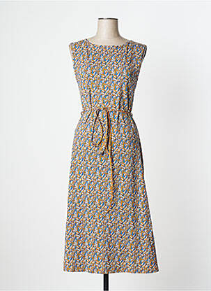 Rochie midi galben TRANQUILLO femeie