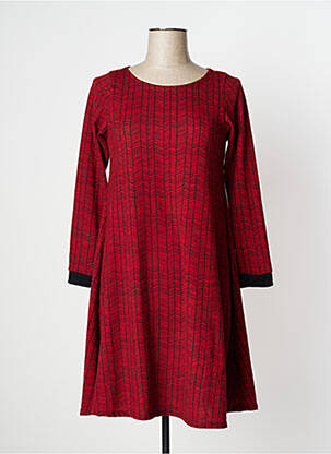 Rochie midi mâneci lungi mâneci lungi portocalie LINGAM femeie