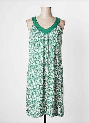 Rochie midi verde TRANQUILLO femeie