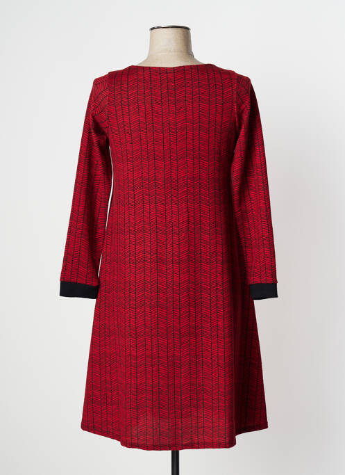 Rochie midi portocaliu LINGAM femeie