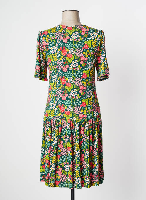 Rochie midi verde BLUTSGESCHWISTER femeie