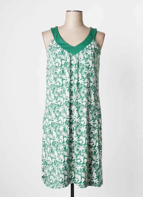 Rochie midi verde TRANQUILLO femeie