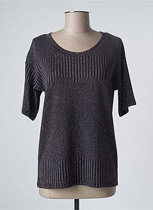 Top negru ICHI femeie