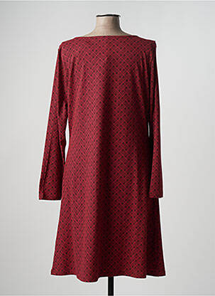 Rochie midi mâneci lungi mâneci lungi portocalie TRANQUILLO femeie